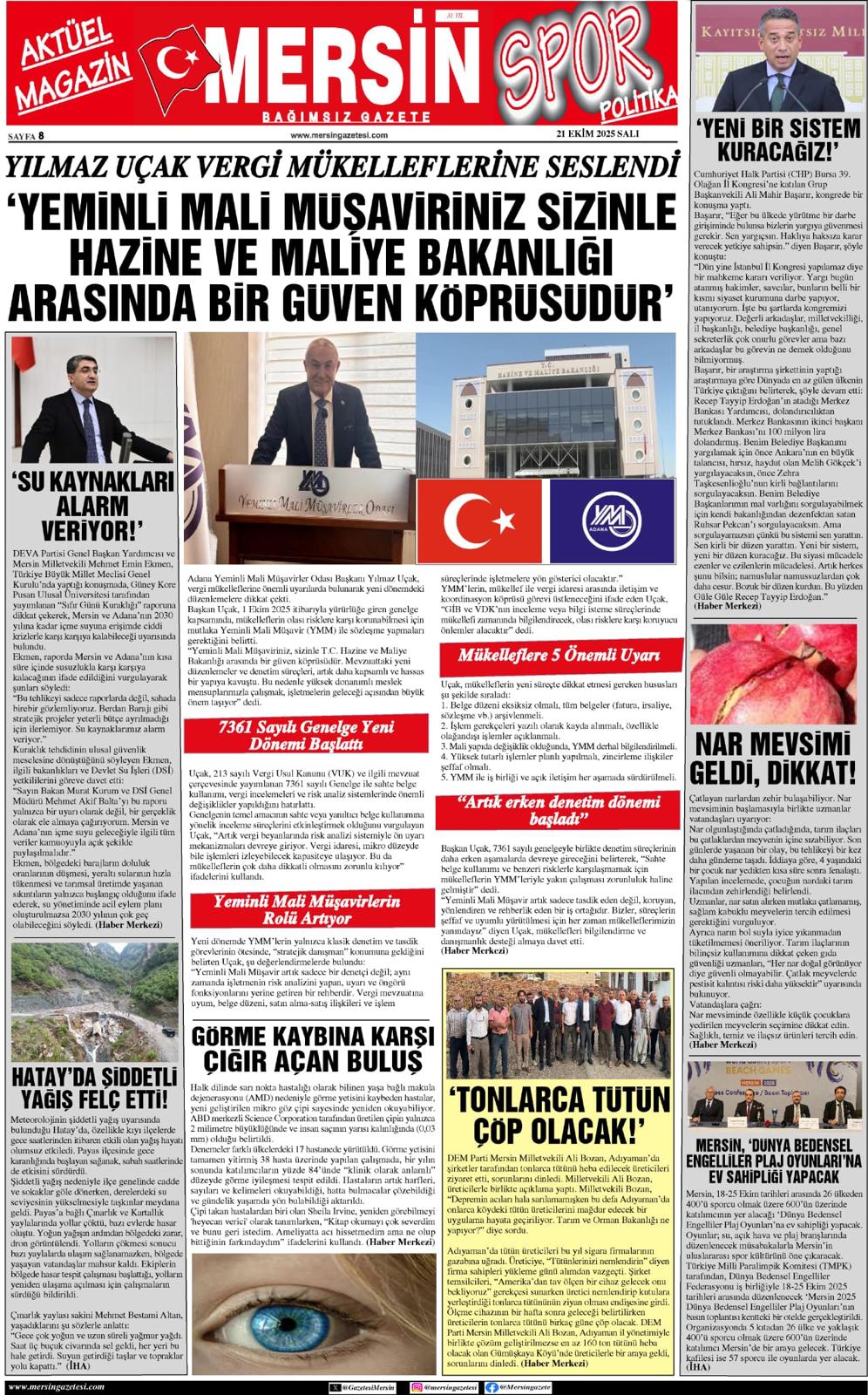 mersin basın